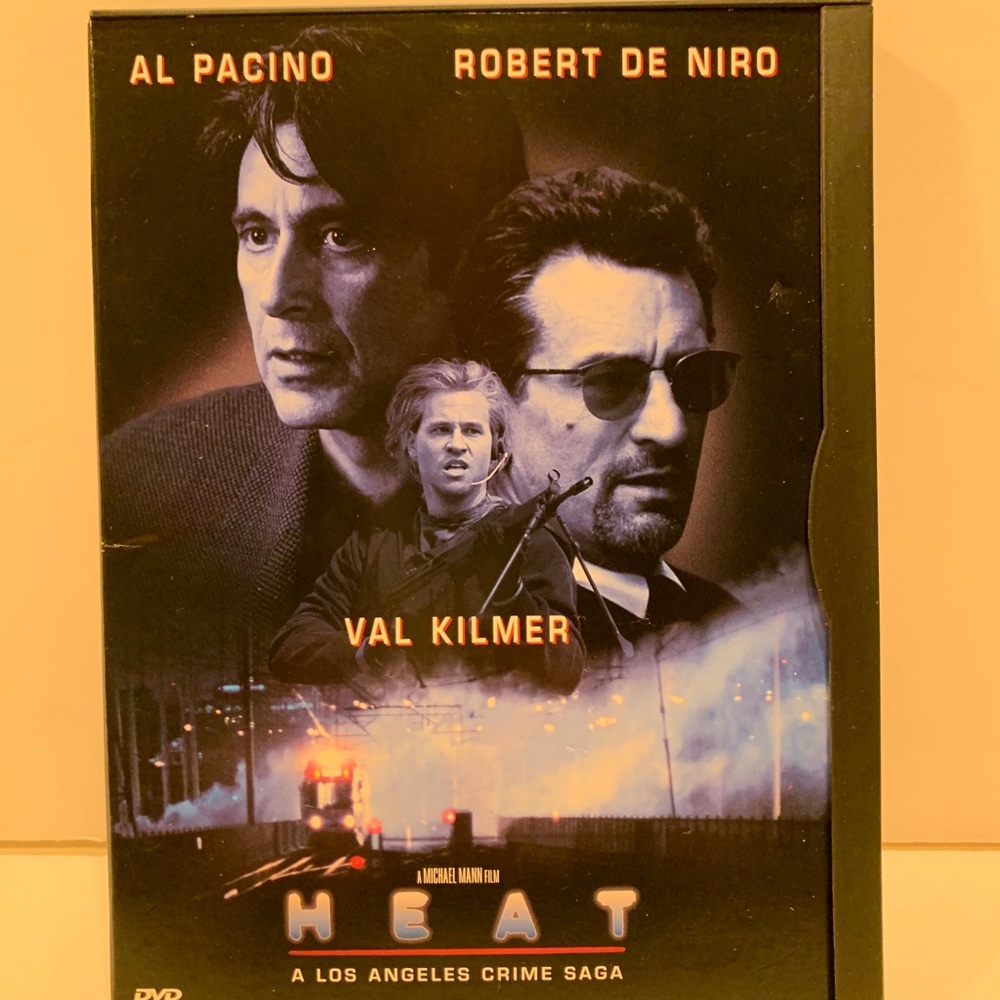 HEAT: A LOS ANGELES CRIME SAGA DVD.